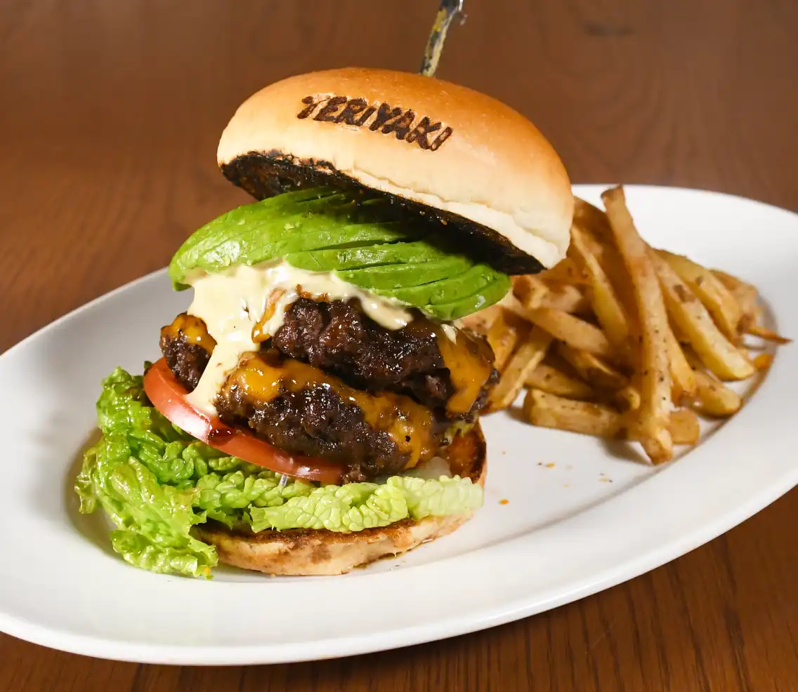 WAGYU TERIYAKI AVOCADO BURGER